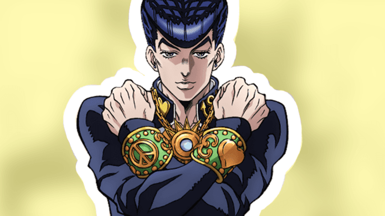 Superfícies de romance leve com machado com arte de Hirohiko Araki