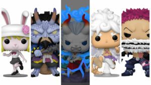 One Piece Yamato Man Beast Form Funko Pops Junte-se a Luffy Gear 5, Katakuri e muito mais
